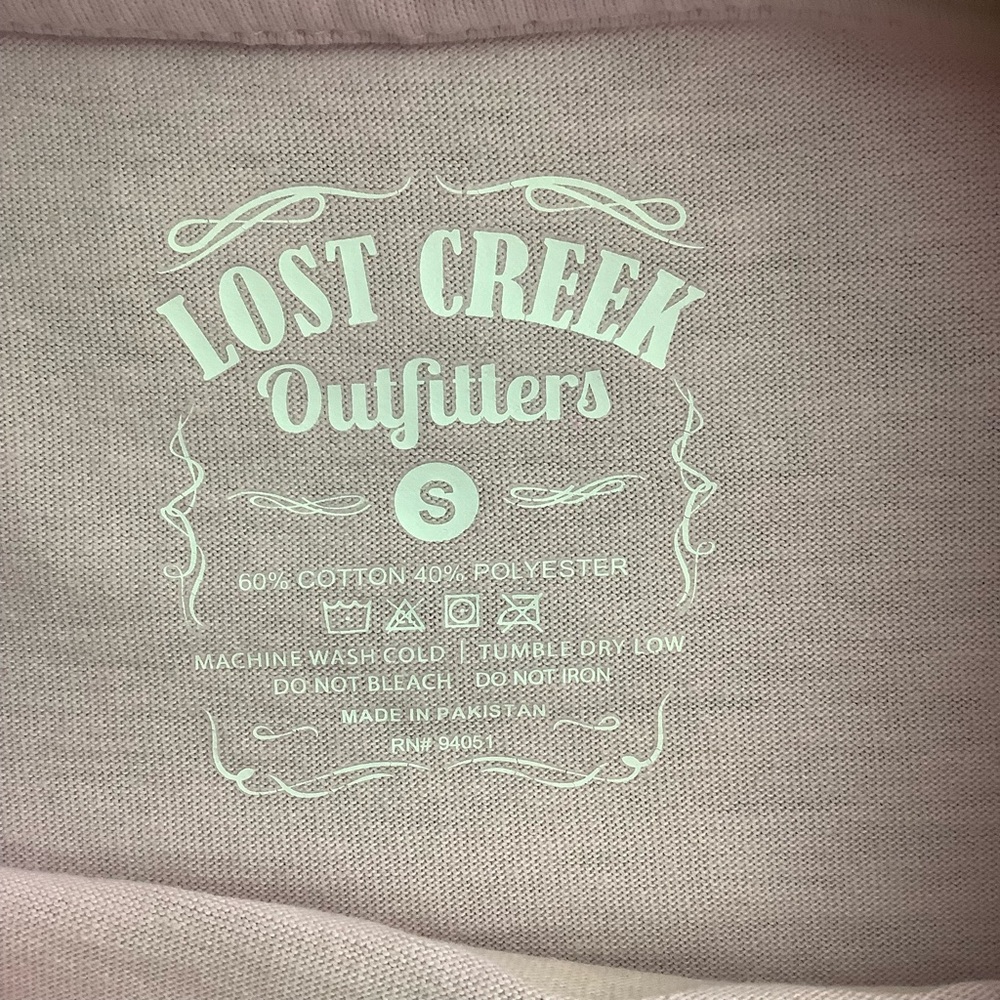 Dolly Parton Pink Long Sleeve Shirt with Motivational Print, S - Picture 2 of 4